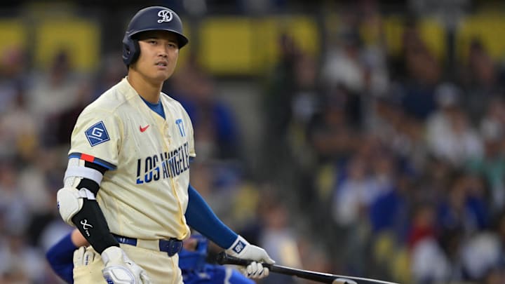 El astro japonés de Los Angeles Dodgers Shohei Ohtani sigue implantando marcas como jugador de dos vías El astro japonés de Los Angeles Dodgers Shohei Ohtani sigue implantando marcas como jugador de dos vías