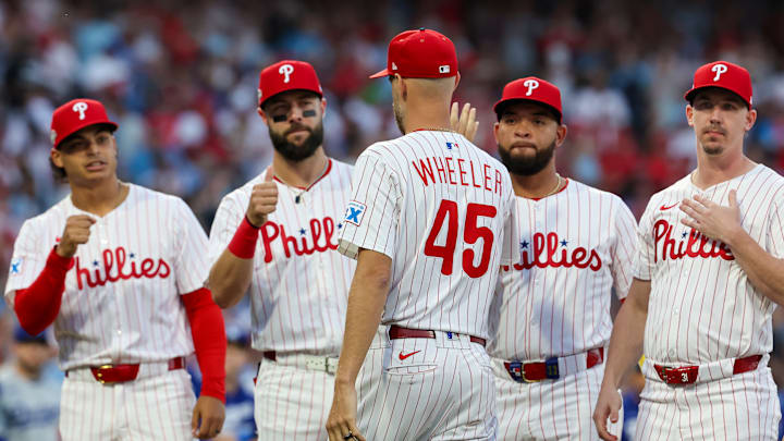 Division Series - Los Angeles Dodgers v Philadelphia Phillies - Game One Division Series - Los Angeles Dodgers v Philadelphia Phillies - Game One