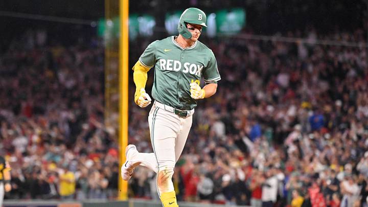 Aug 29, 2025; Boston, Massachusetts, USA; Boston Red Sox right fielder Roman Anthony (19) rounds the bases after hitting a home run against the Pittsburgh Pirates during the fifth inning at Fenway Park. Mandatory Credit: Eric Canha-Imagn Images Aug 29, 2025; Boston, Massachusetts, USA; Boston Red Sox right fielder Roman Anthony (19) rounds the bases after hitting a home run against the Pittsburgh Pirates during the fifth inning at Fenway Park. Mandatory Credit: Eric Canha-Imagn Images