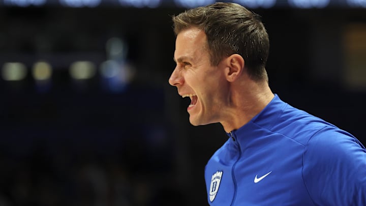 Duke Blue Devils head coach Jon Scheyer