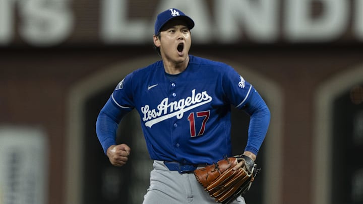 Shohei Ohtani and the Dodgers are home favorites against the Marlins.