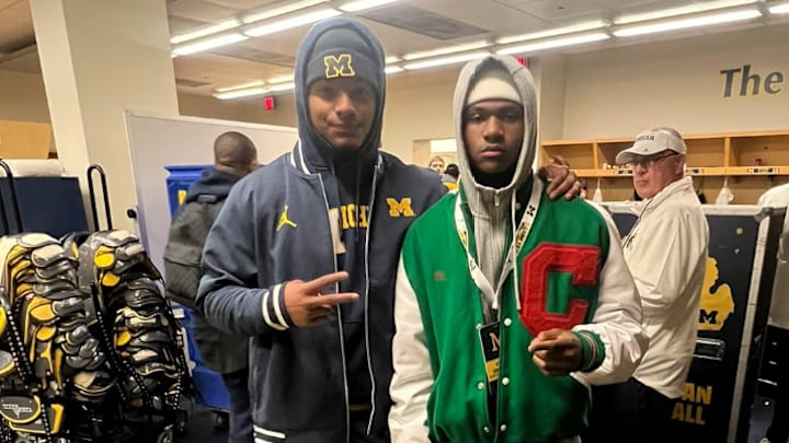 Victor Singleton on a visit to Michigan