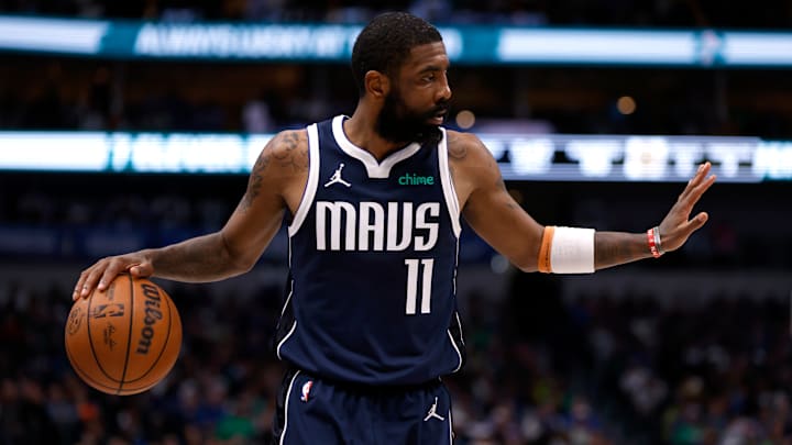 Kyrie Irving s intense two word command shows type of leader he is for Mavs