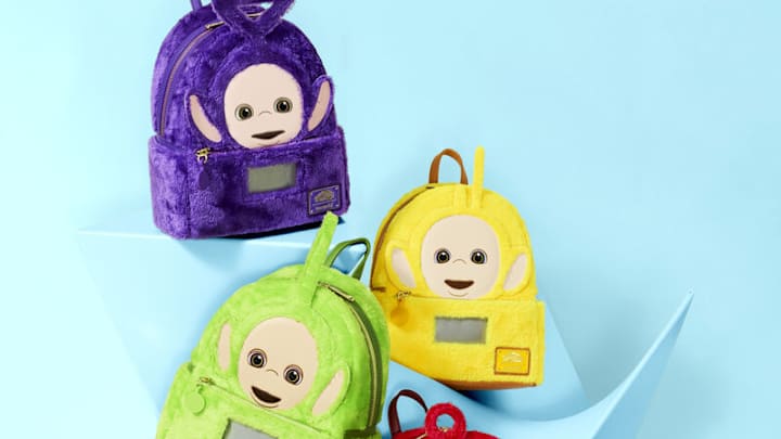 Loungefly x Teletubbies Tinky-Winky Plush Cosplay Light Up Mini Backpack