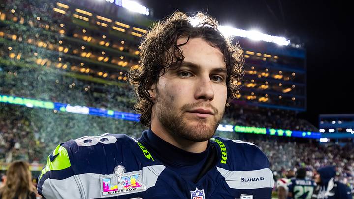 Seattle Seahawks tight end AJ Barner Seattle Seahawks tight end AJ Barner