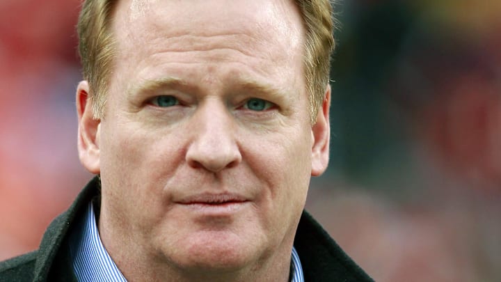 National Football League commissioner Roger Goddell.