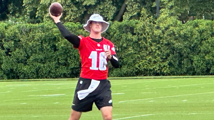 Eagles QB Tanner McKee Eagles QB Tanner McKee
