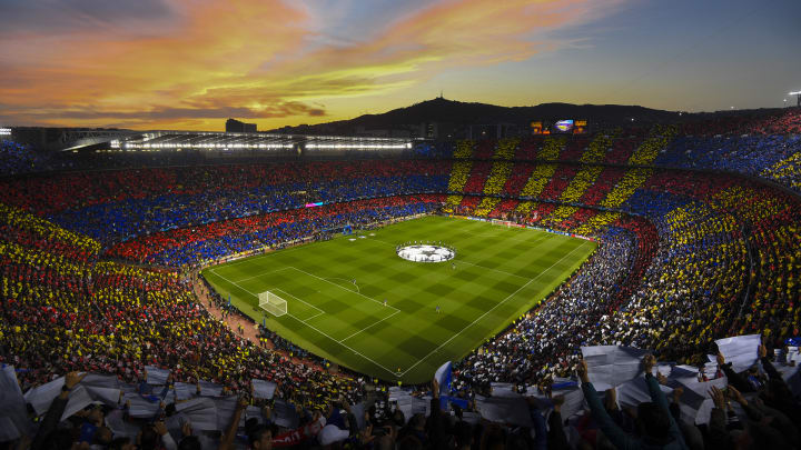 The Camp Nou in all its glory