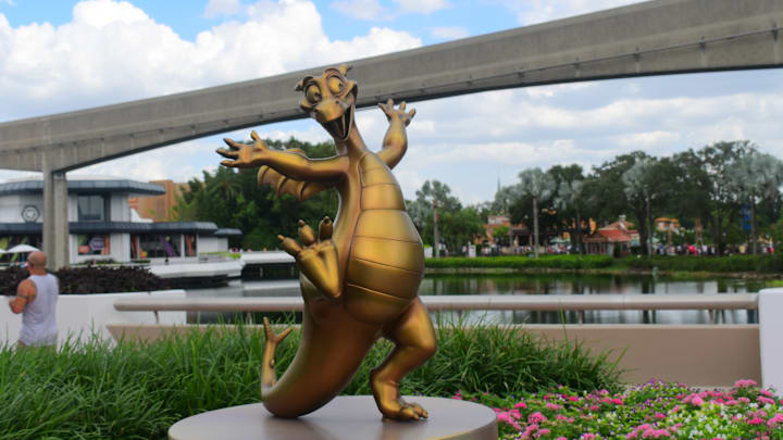 50th anniversary statues will be staying around the four Disney World parks. Photo credit: Brian