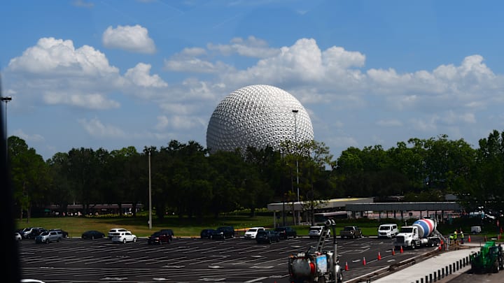 The long walk to the EPCOT entrance is getting faster! Photo credit Brian Miller