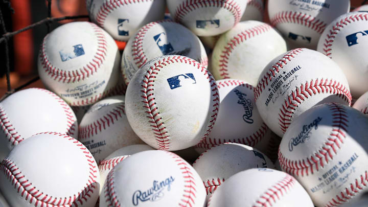 Apr 9, 2024; Boston, Massachusetts, USA; A general view of Fenway Park before the Boston Red Sox home opener against the Baltimore Orioles. Mandatory Credit: Eric Canha-Imagn Images