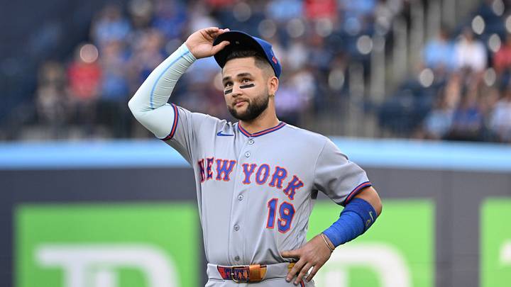 New York Mets third baseman Bo Bichette. New York Mets third baseman Bo Bichette.