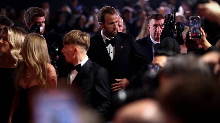 Harry Kane trifft beim Ballon d'Or ein