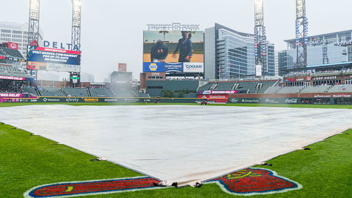 Miami Marlins v Atlanta Braves