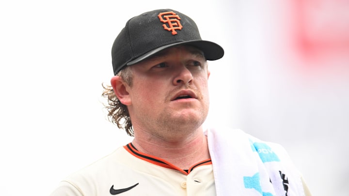 San Francisco Giants starting pitcher Logan Webb.