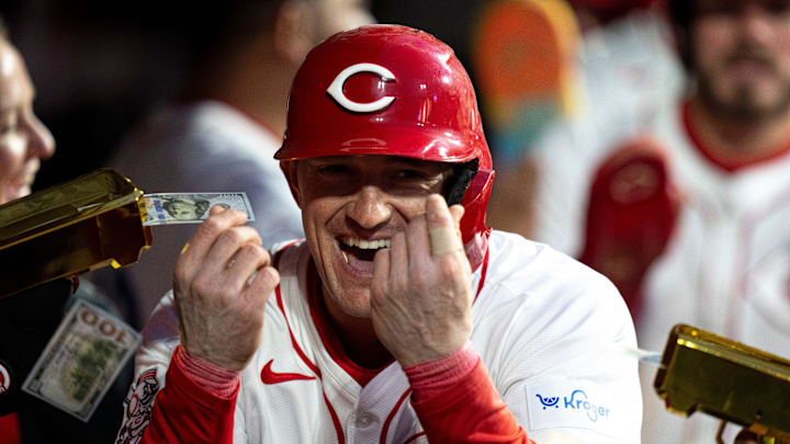 Cincinnati Reds designated hitter Austin Hays
