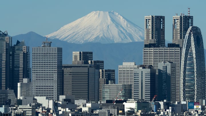 Winter Scenes In Tokyo After Government Approved Economic Package