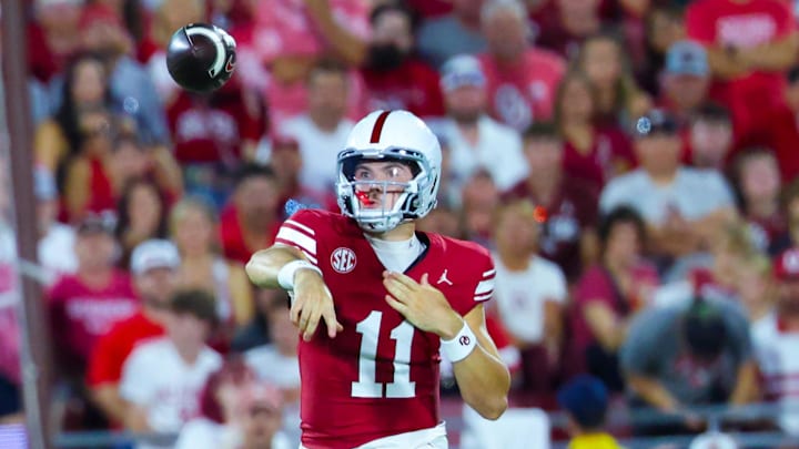 Oklahoma quarterback Jackson Arnold Oklahoma quarterback Jackson Arnold