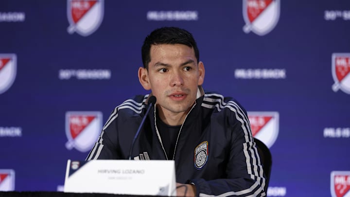 San Diego FC forward Hirving Lozano will be the main focus in the club's inaugural season. 