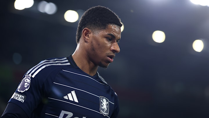 Rashford left Man Utd on loan in January Rashford left Man Utd on loan in January