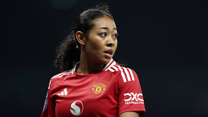 Jayde Riviere has been rock solid for Man United Jayde Riviere has been rock solid for Man United
