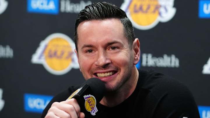 Los Angeles Lakers coach JJ Redick