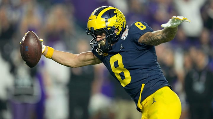 Michigan Wolverines wide receiver Ronnie Bell (8)