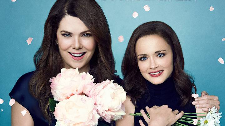 Lauren Graham and Alexis Bledel - Gilmore Girls: A Year in the Life key art 