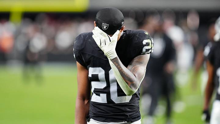 Las Vegas Raiders safety Isaiah Pola-Mao