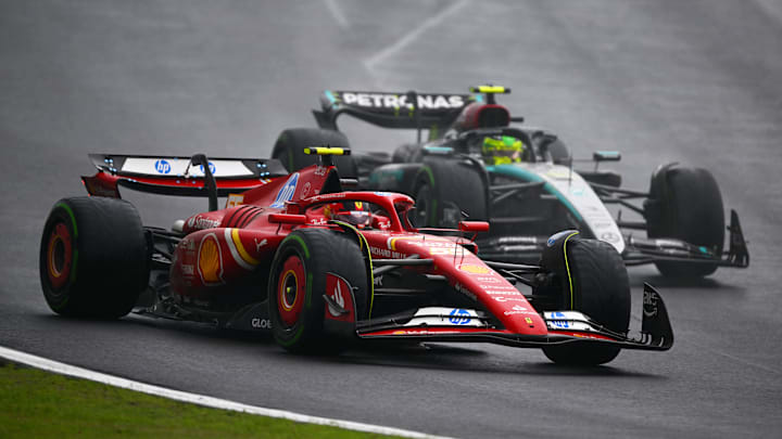 Carlos Sainz Jr., Ferrari, Lewis Hamilton, Mercedes, Formula 1