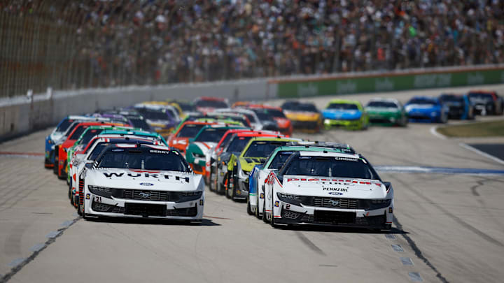 Josh Berry, Wood Brothers Racing, Austin Cindric, Team Penske, NASCAR