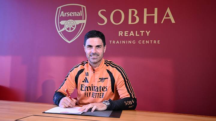 Mikel Arteta hat bei Arsenal verlängert Mikel Arteta hat bei Arsenal verlängert