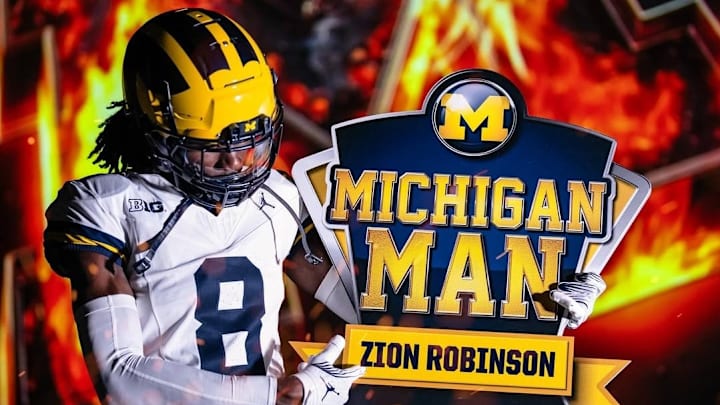 4-star WR Zion Robinson commits to Michigan