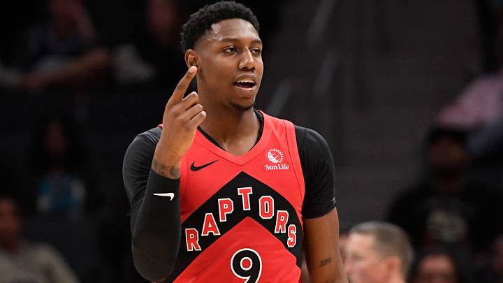 Oct 30, 2024; Toronto Raptors guard, RJ Barrett. Mandatory Credit: Sam Sharpe-Imagn Images Oct 30, 2024; Toronto Raptors guard, RJ Barrett. Mandatory Credit: Sam Sharpe-Imagn Images