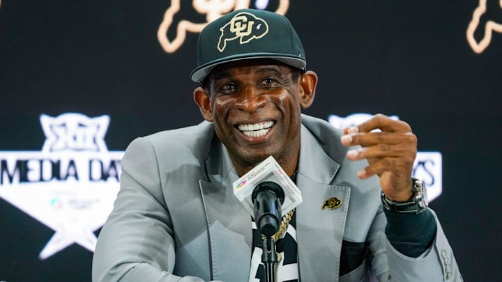 Colorado head coach Deion Sanders