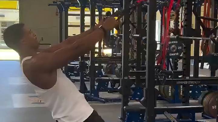 Washington Commanders LB Sonny Styles working out with Elite speed performance coach Les Spellman