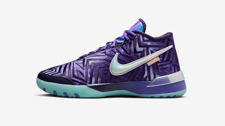 The Nike Zoom LeBron NXXT Genisus QS "MONOPOLY" colorway.