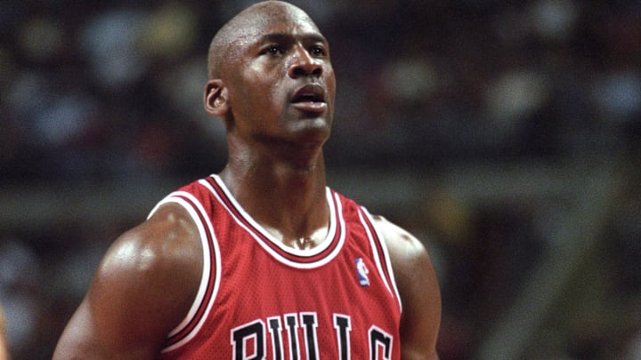 Micahel Jordan back in 1996. Micahel Jordan back in 1996.