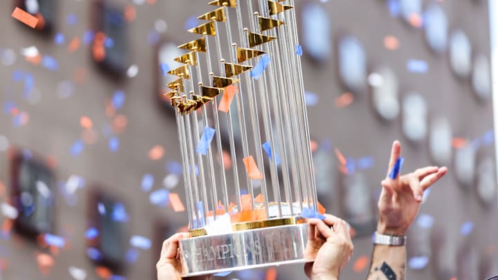 MLB World Series trophy