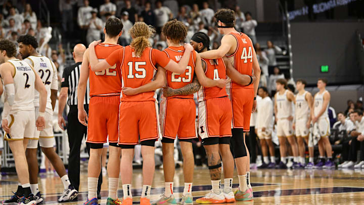 COLLEGE BASKETBALL: JAN 14 Illinois at Northwestern