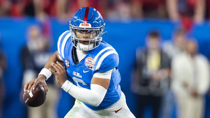 Ole Miss Rebels quarterback Trinidad Chambliss Ole Miss Rebels quarterback Trinidad Chambliss