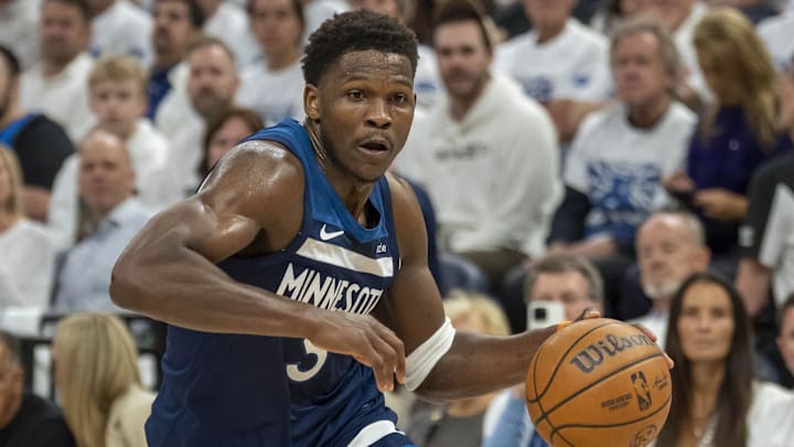 Anthony Edwards and the Timberwolves are now the third betting favorite to win the NBA Championship. 