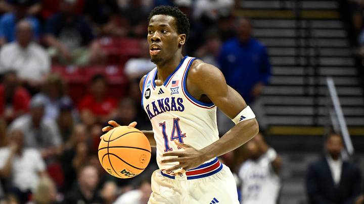 Kansas Jayhawks guard Melvin Council Jr. (14) Kansas Jayhawks guard Melvin Council Jr. (14)