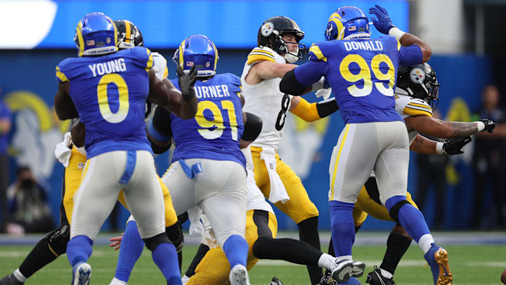 Aaron Donald, Kobie Turner, Byron Young, Los Angeles Rams