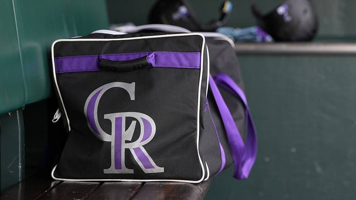 An equipment bag with the Colorado Rockies logo Credit: Darren Yamashita-Imagn Images An equipment bag with the Colorado Rockies logo Credit: Darren Yamashita-Imagn Images