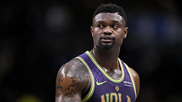New Orleans Pelicans forward Zion Williamson.