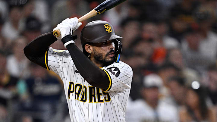 San Diego Padres catcher Luis Campusano