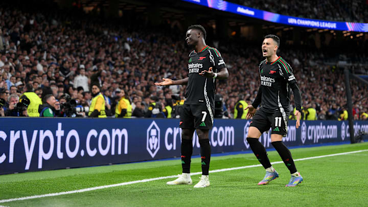 Saka and Martinelli on the scoresheet for Arsenal