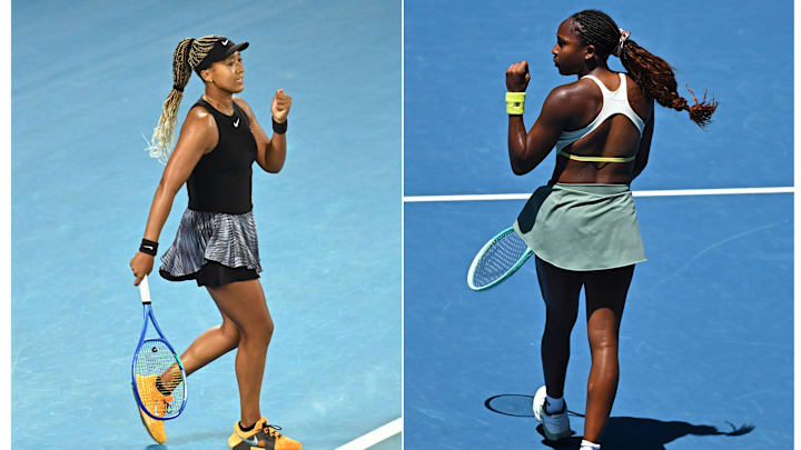 Naomi Osaka and Coco Gauff debuted new outfits at the 2025 Australian Open. Naomi Osaka and Coco Gauff debuted new outfits at the 2025 Australian Open.