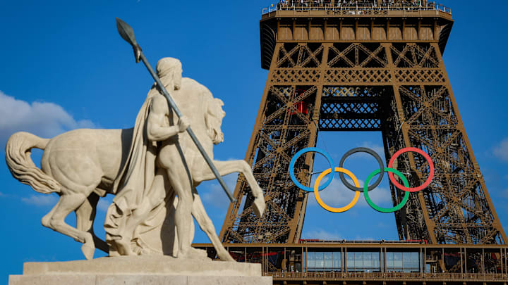Die Olympischen Spiele finden dieses Jahr in Paris statt. Die Olympischen Spiele finden dieses Jahr in Paris statt.